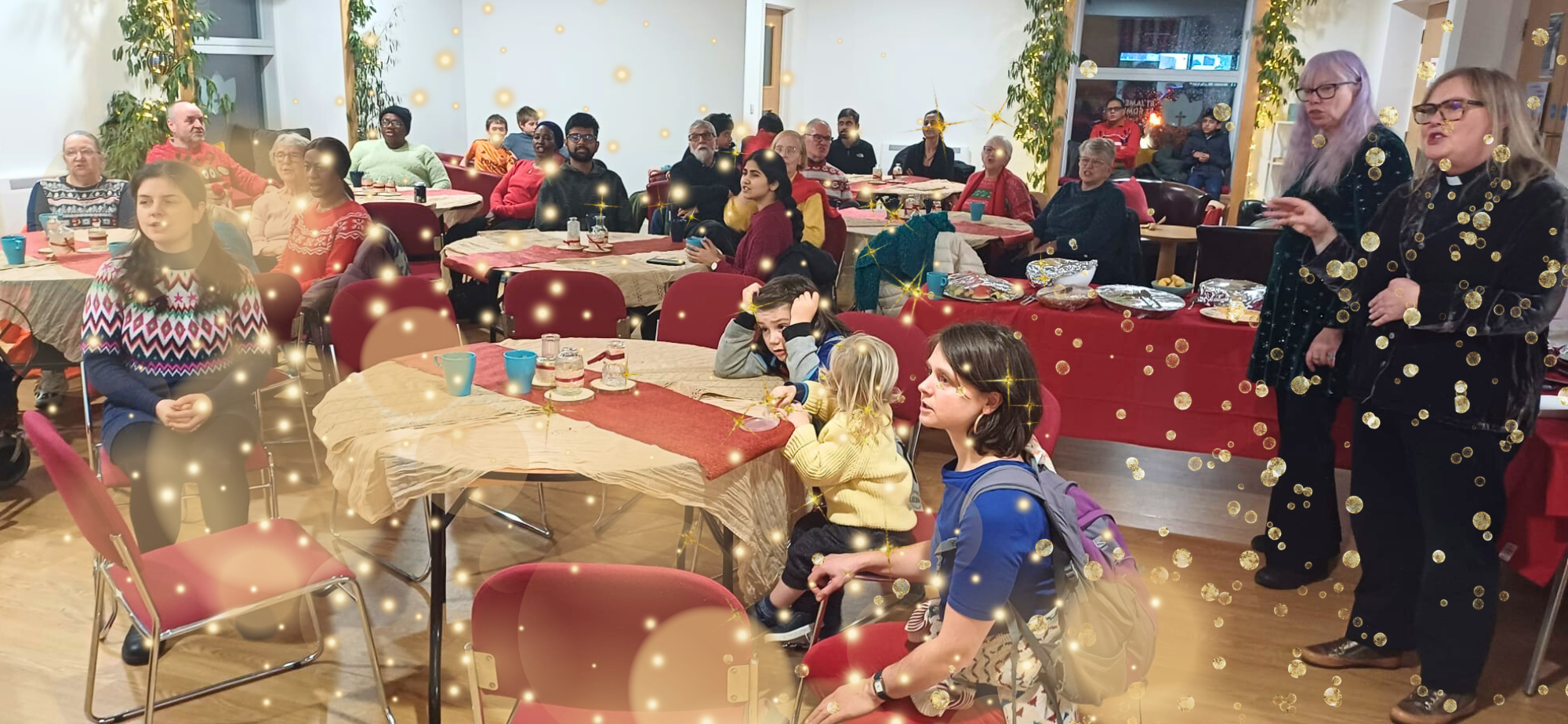 Christmas at Cafe Church Singing