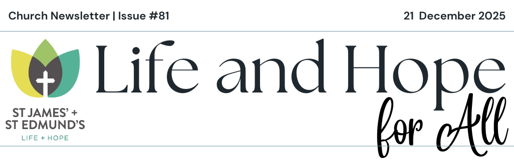 Newsletter 21 Dec 2025