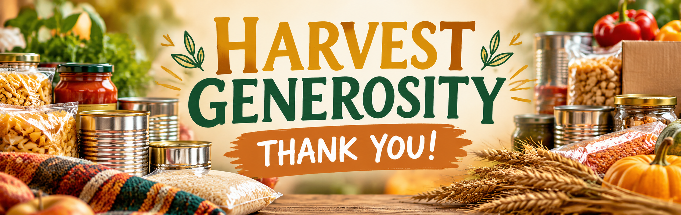 Harvest Generosity Thank You