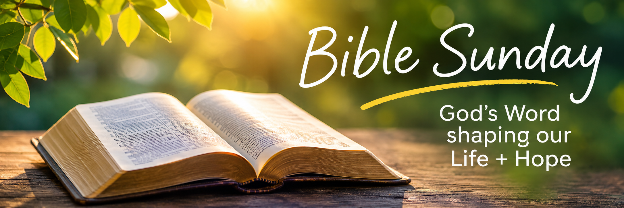 Bible Sunday Life and Hope