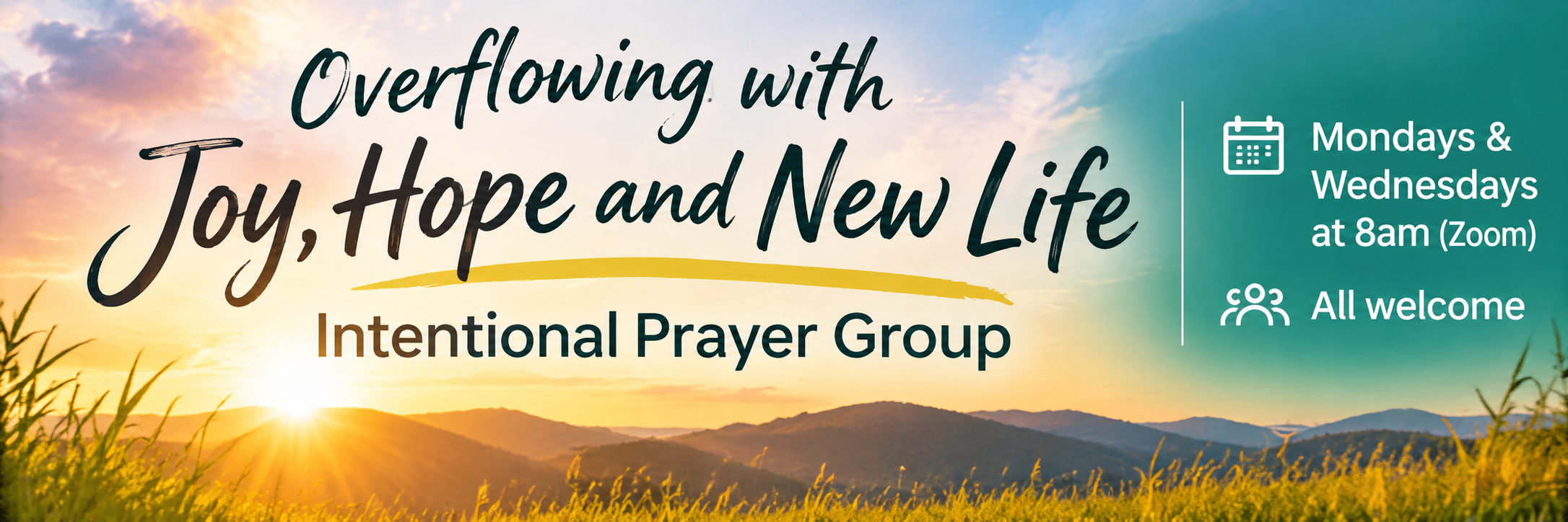Overflowing Joy and New Life B