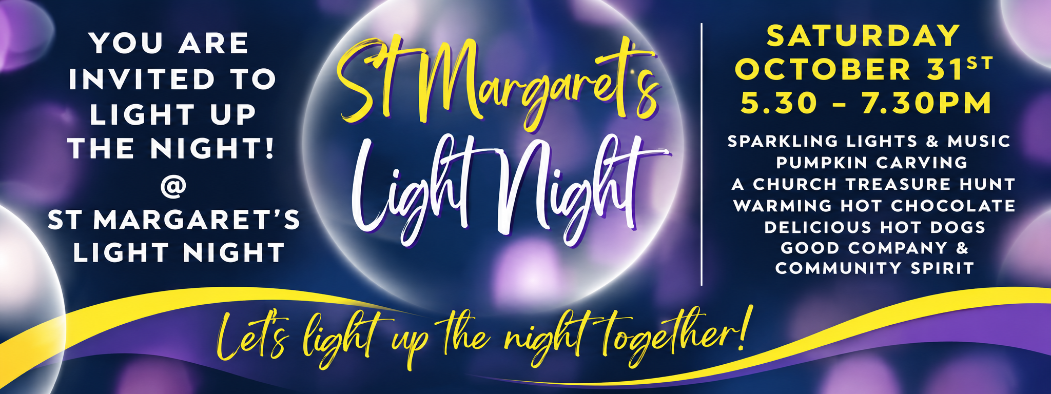 St Margaret’s Light Night